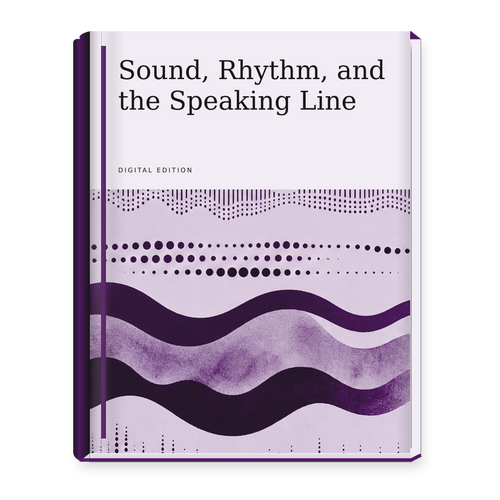 Sound, Rhythm, and the Speaking Line ebook cover